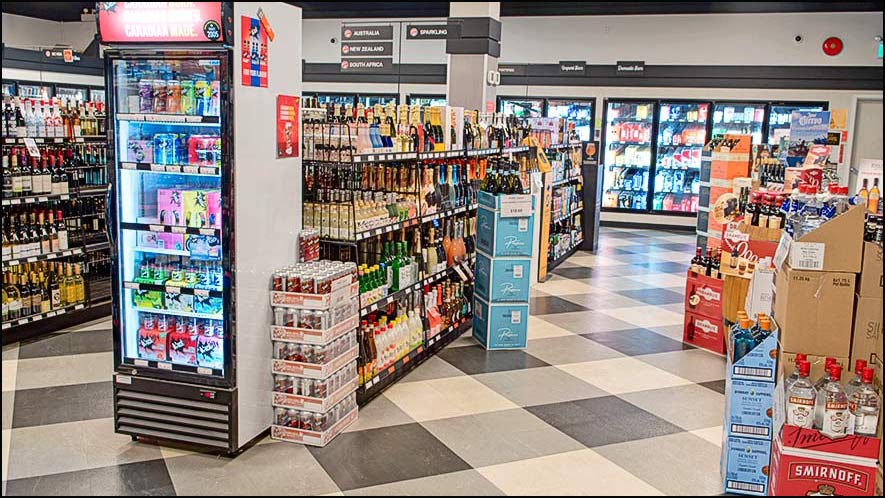 Inside ARC Liquor Vernon 58 Avenue