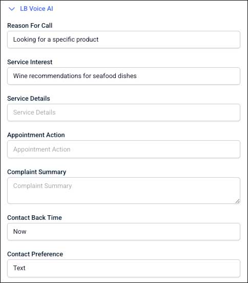 image of an email that the AI sent to the store manager.