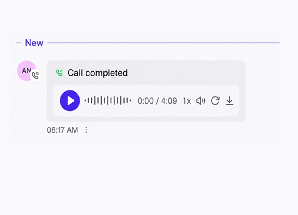 Emily voice call recording